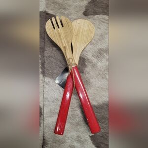 Bamboo Salad Servers